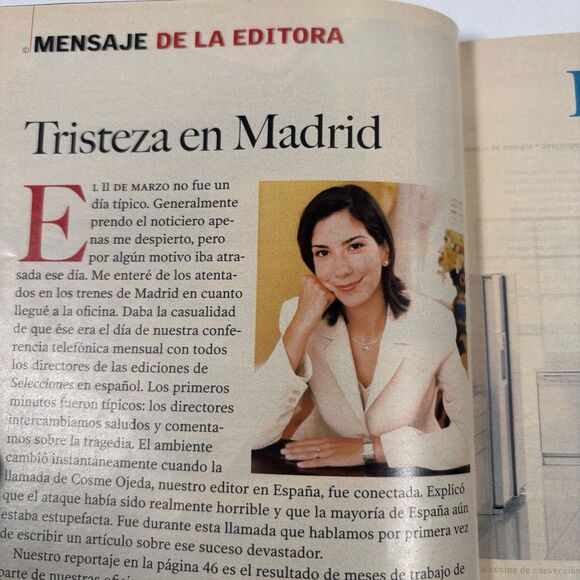 2004 Celia Cruz Milka Duno TOYOTA CAMRY Selecciones Reader’s Digest Spanish Car - Picture 5 of 6